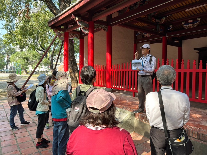 圖1. 介紹舊孔廟。